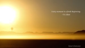 Sunset in Namibia